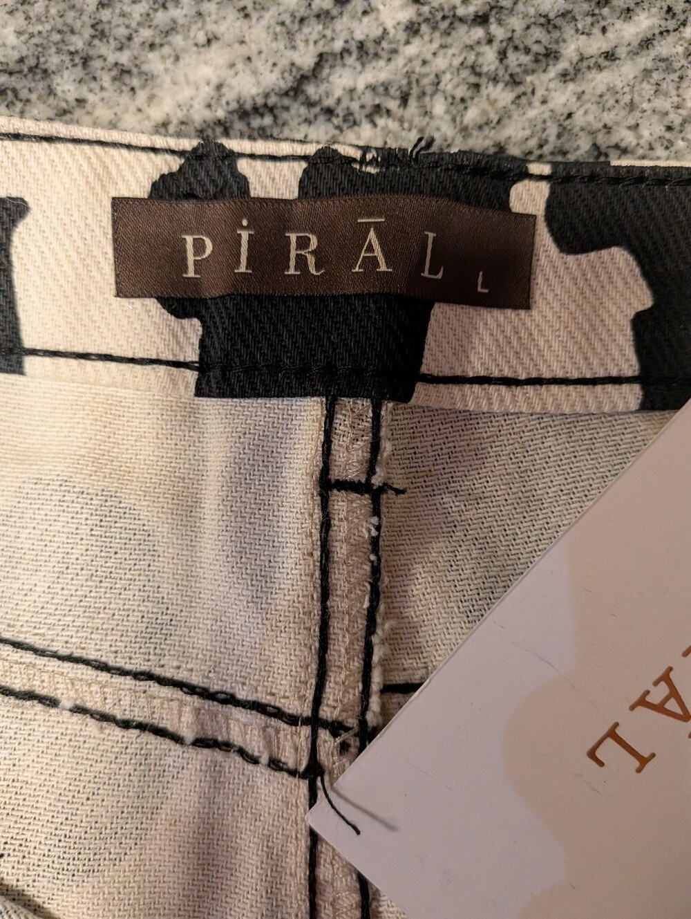 Piral NWT Holy Cow These Are The Cutest Pants Ever! Cow Pattern Straight Fit - Picture 5 of 9